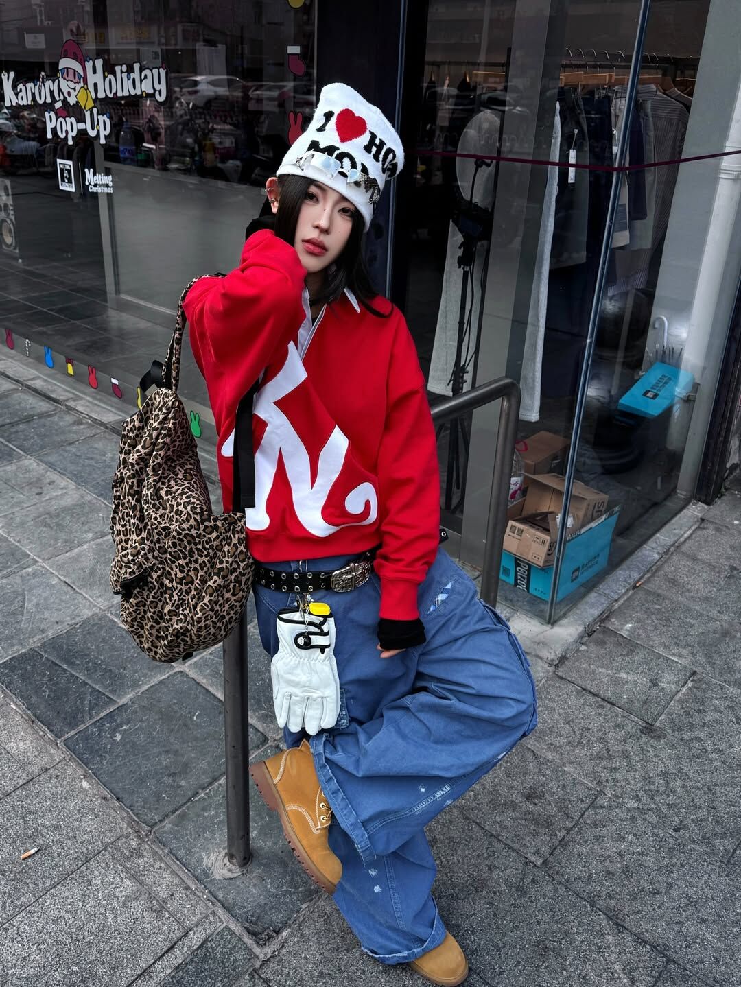 Reborn Red Polo 長袖 Polo衫 紅色