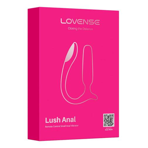LOVENSE - Lush Anal 可APP控後庭震動器 - 粉色
