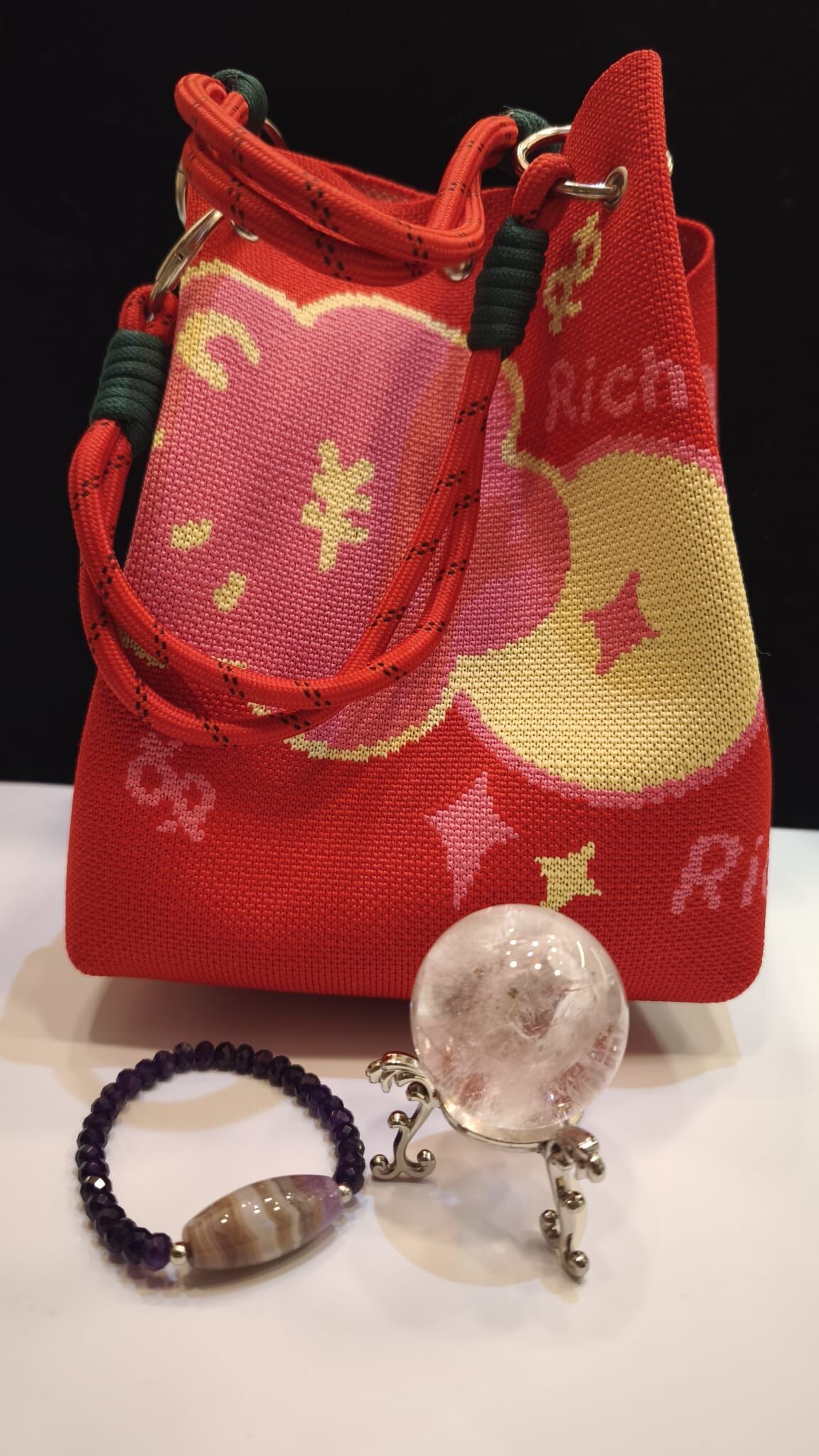 0202CT14-水晶飾物CT-  大福袋 (C14)