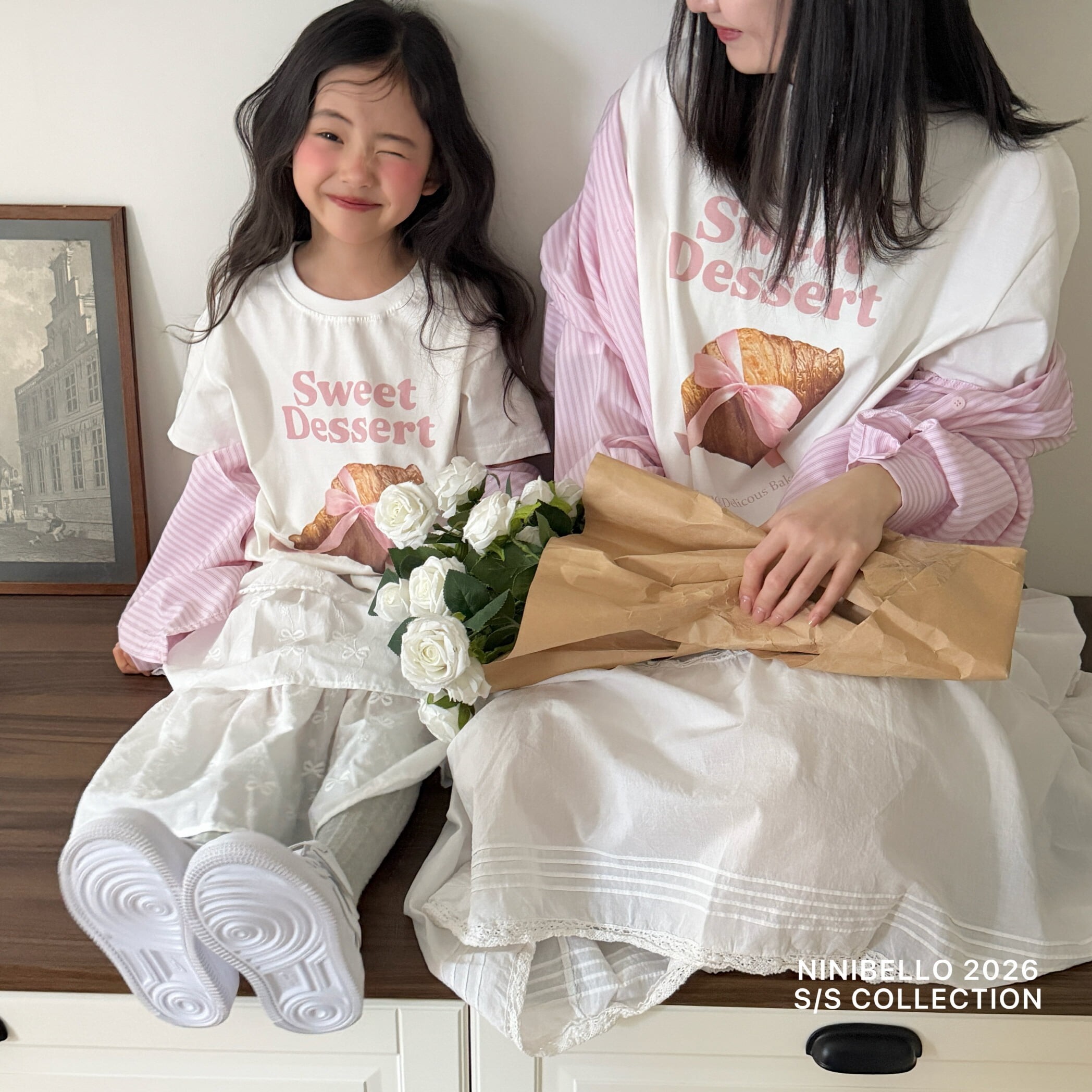 【大人款】可愛甜點親子短袖上衣 4色