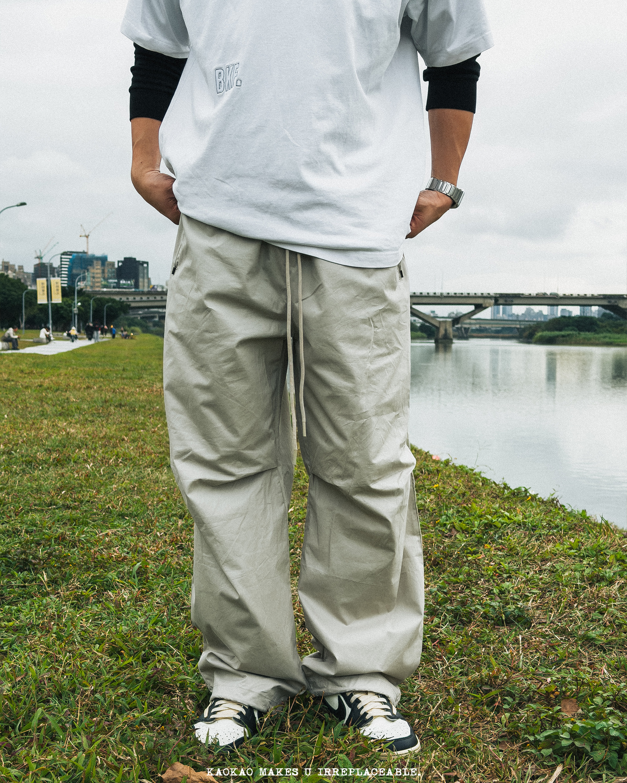 預購1/25抵台 INNERSECT 三生萬物 寬版 工作長褲 INN24FWBPT106