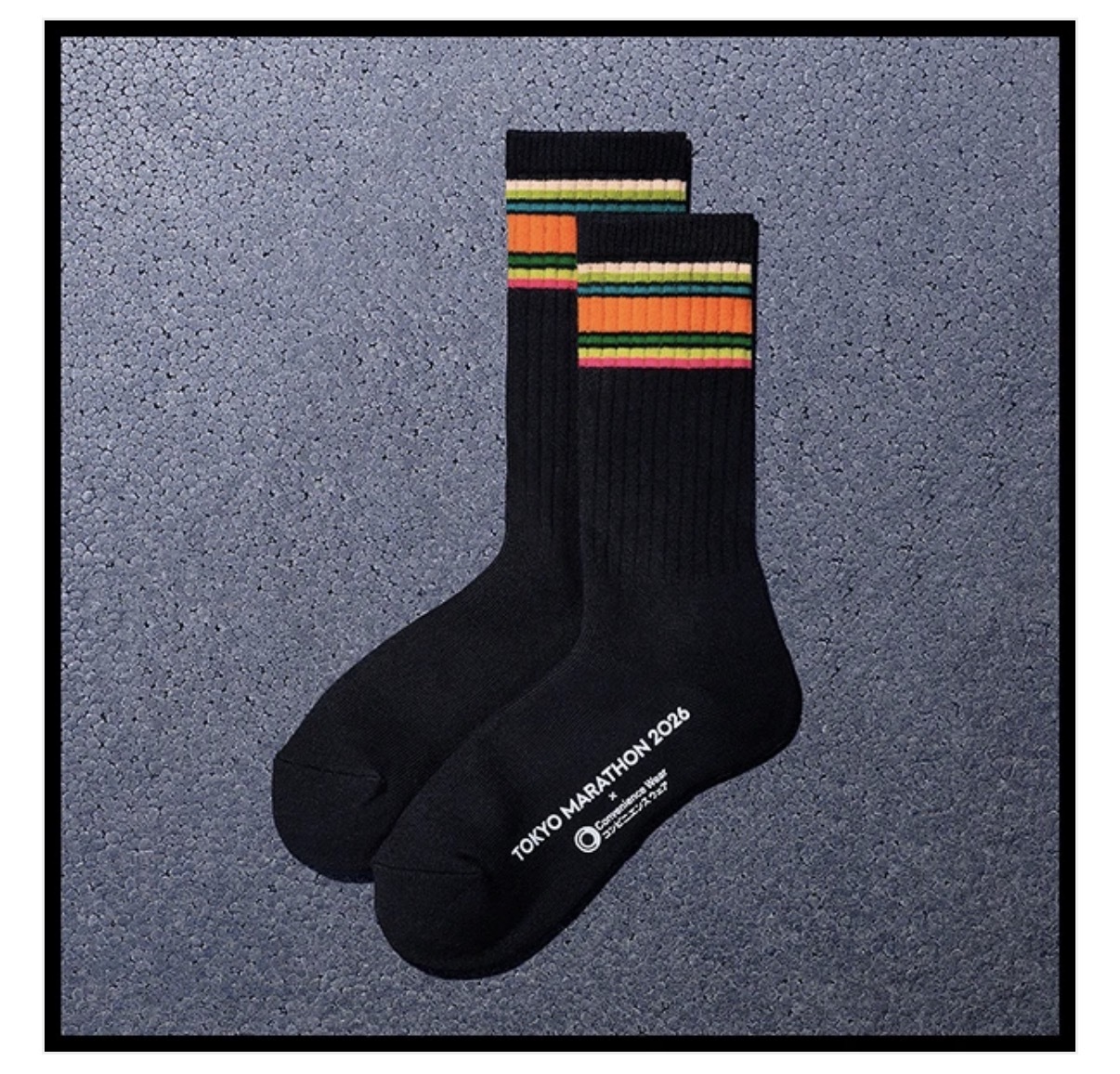 familymart x tokyo marathon 2026 襪