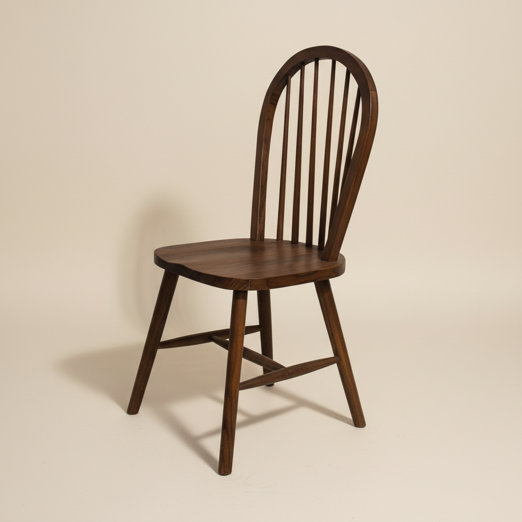 西蕭 | 貝殼實木餐椅