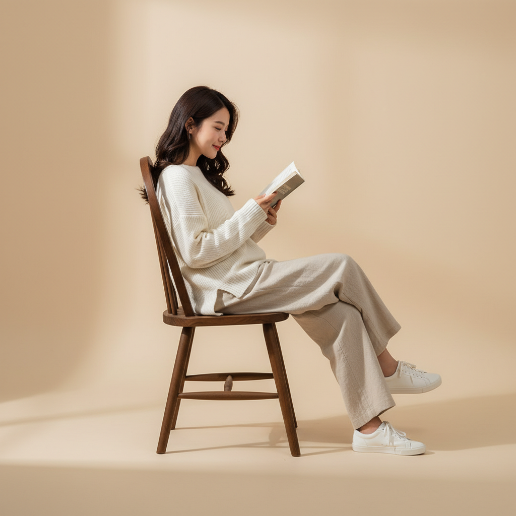 西蕭 | 貝殼實木餐椅