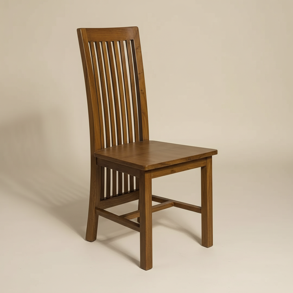 墨守 | 柵欄實木 | 典雅餐椅