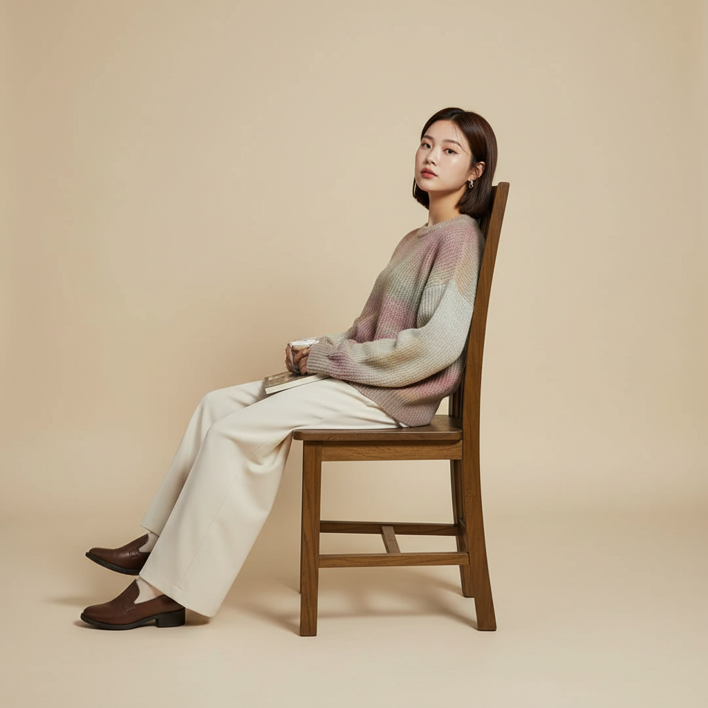 墨守 | 柵欄實木 | 典雅餐椅