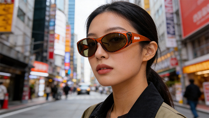 小臉近視首選 | MOLA 摩拉 3620Scb 偏光太陽套鏡 - 專為 12-14 歲青少年設計