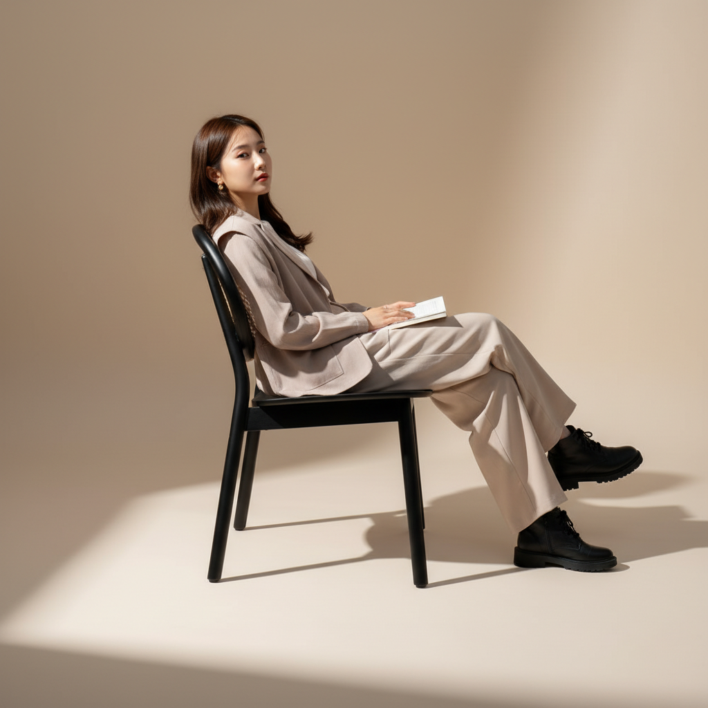 Bertha︱藤網編織白蠟木單椅︱鐵刀色