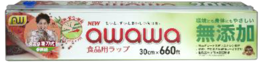 awawa食品級滑刀式保鮮紙（660 尺）