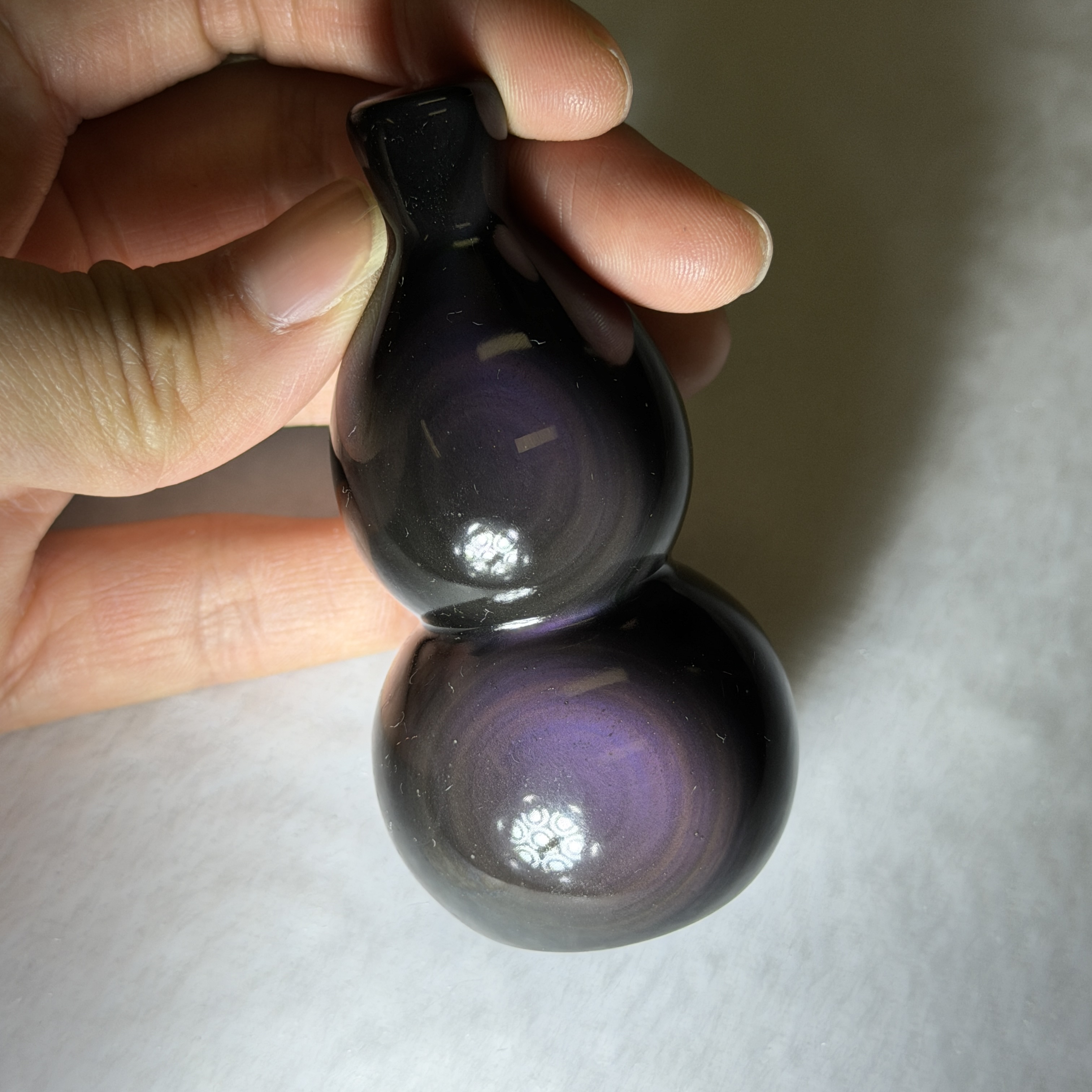 黑曜石葫蘆 7.7cm RBB1761