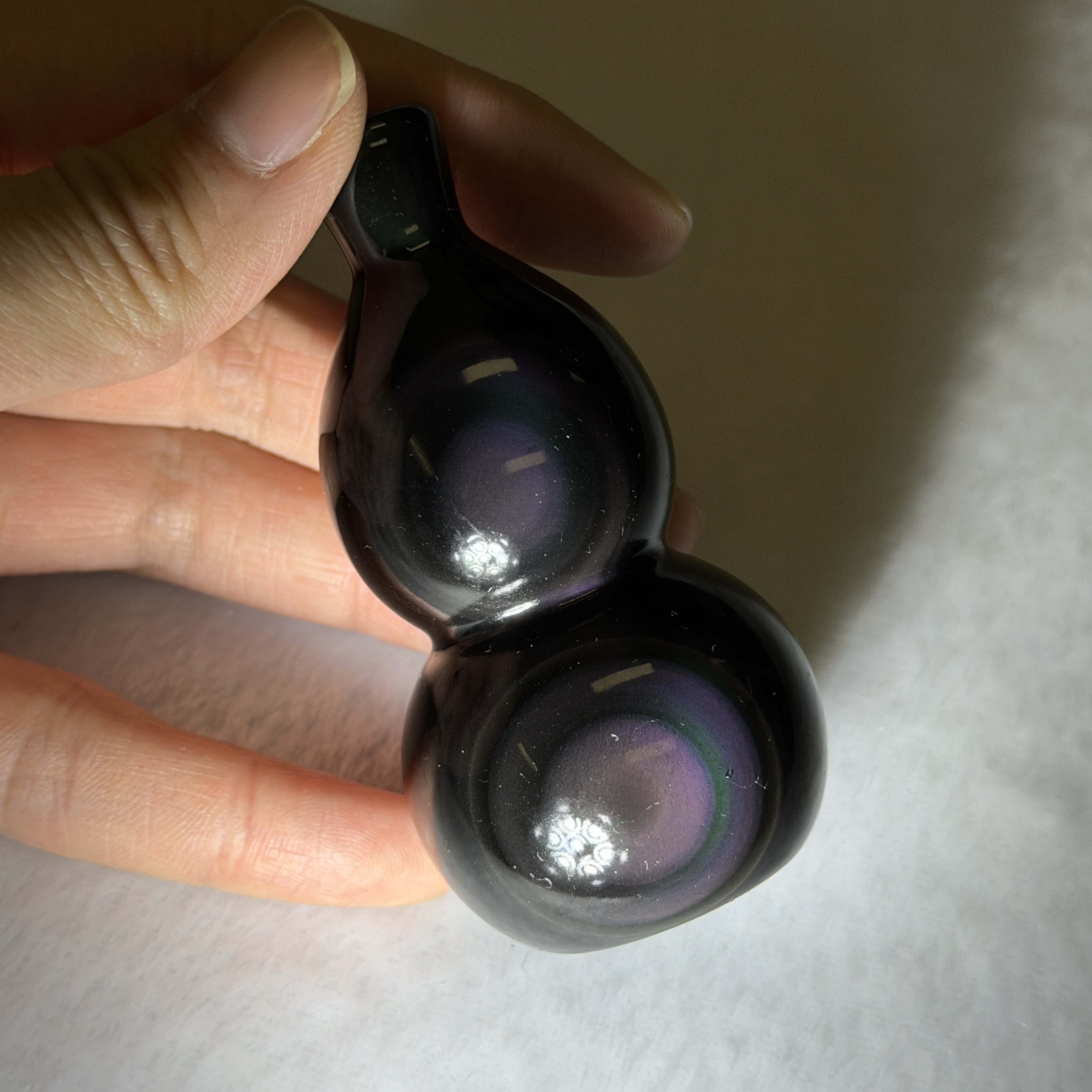 黑曜石葫蘆 7.7cm RBB1761