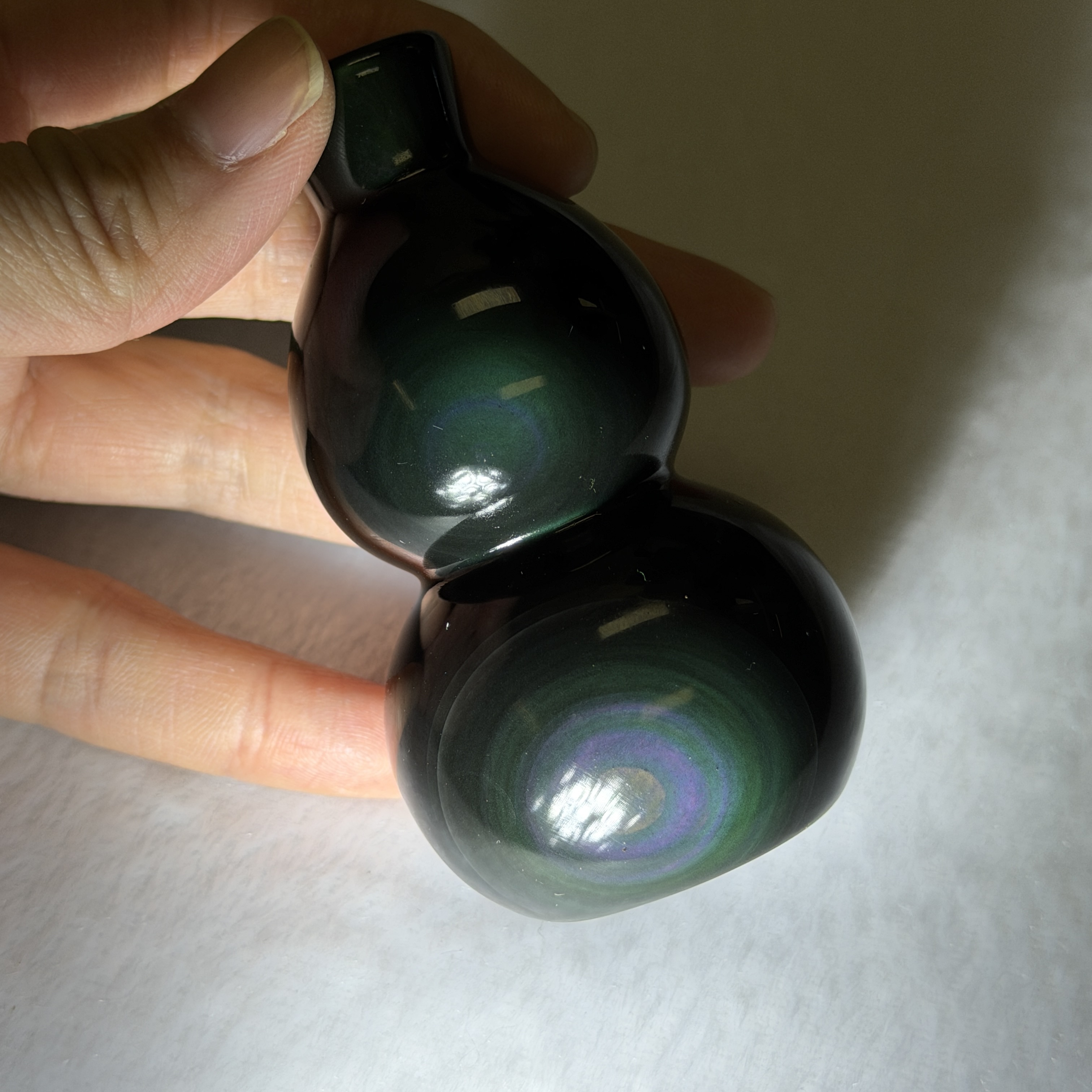 黑曜石葫蘆 8.3cm RBB1760