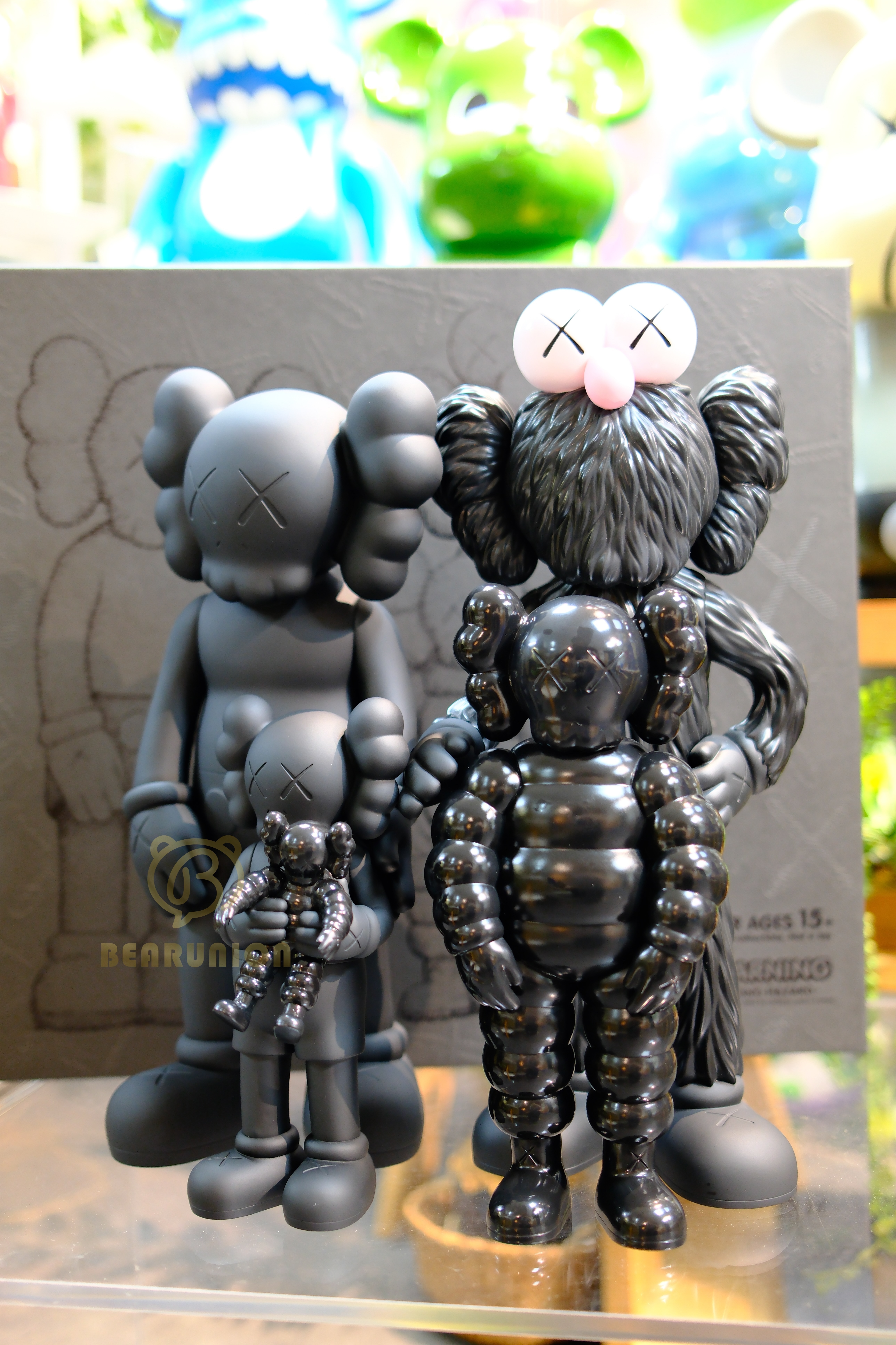 🥇現貨🥇KAWS Family Vinyl Figures Black