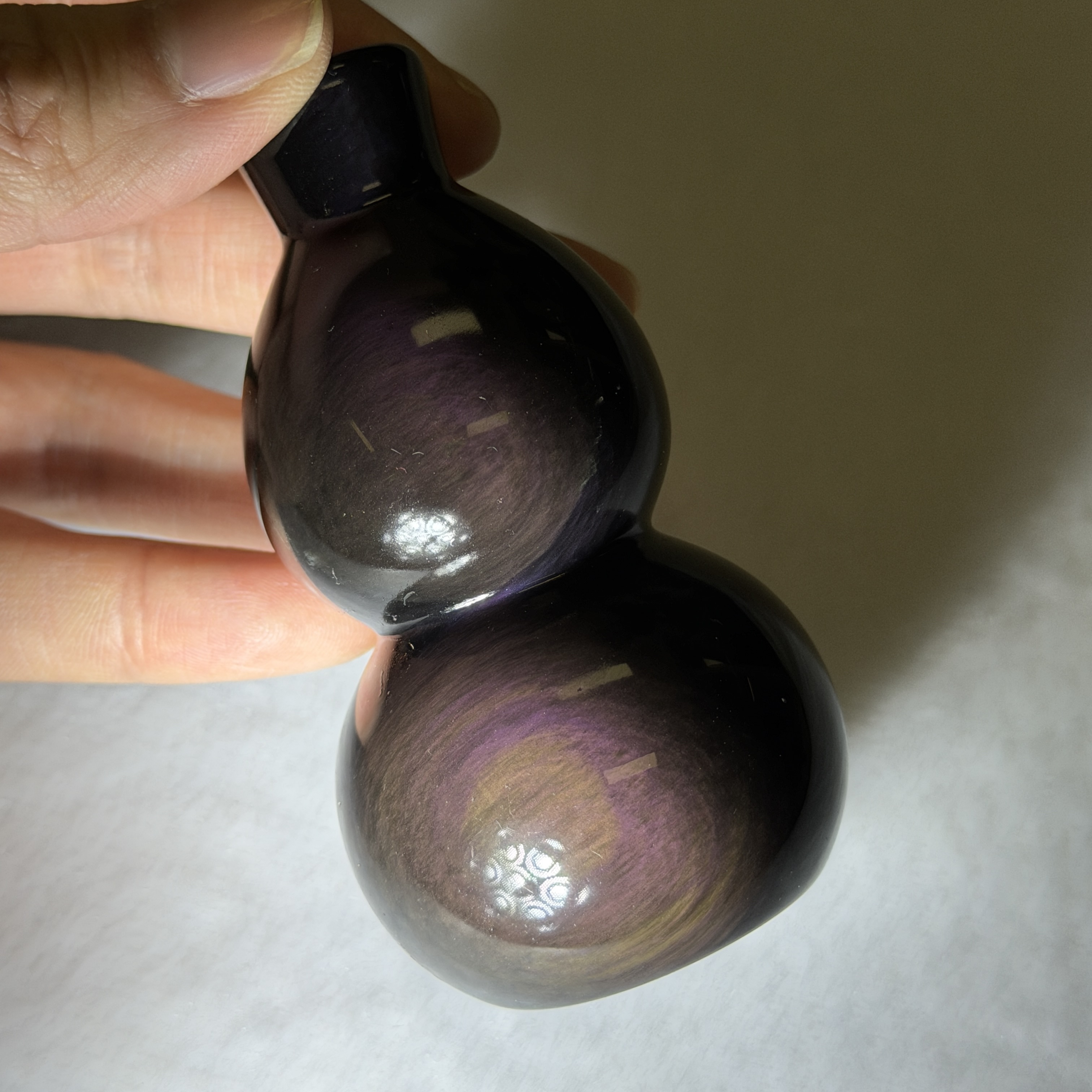 黑曜石葫蘆 8.3cm RBB1757