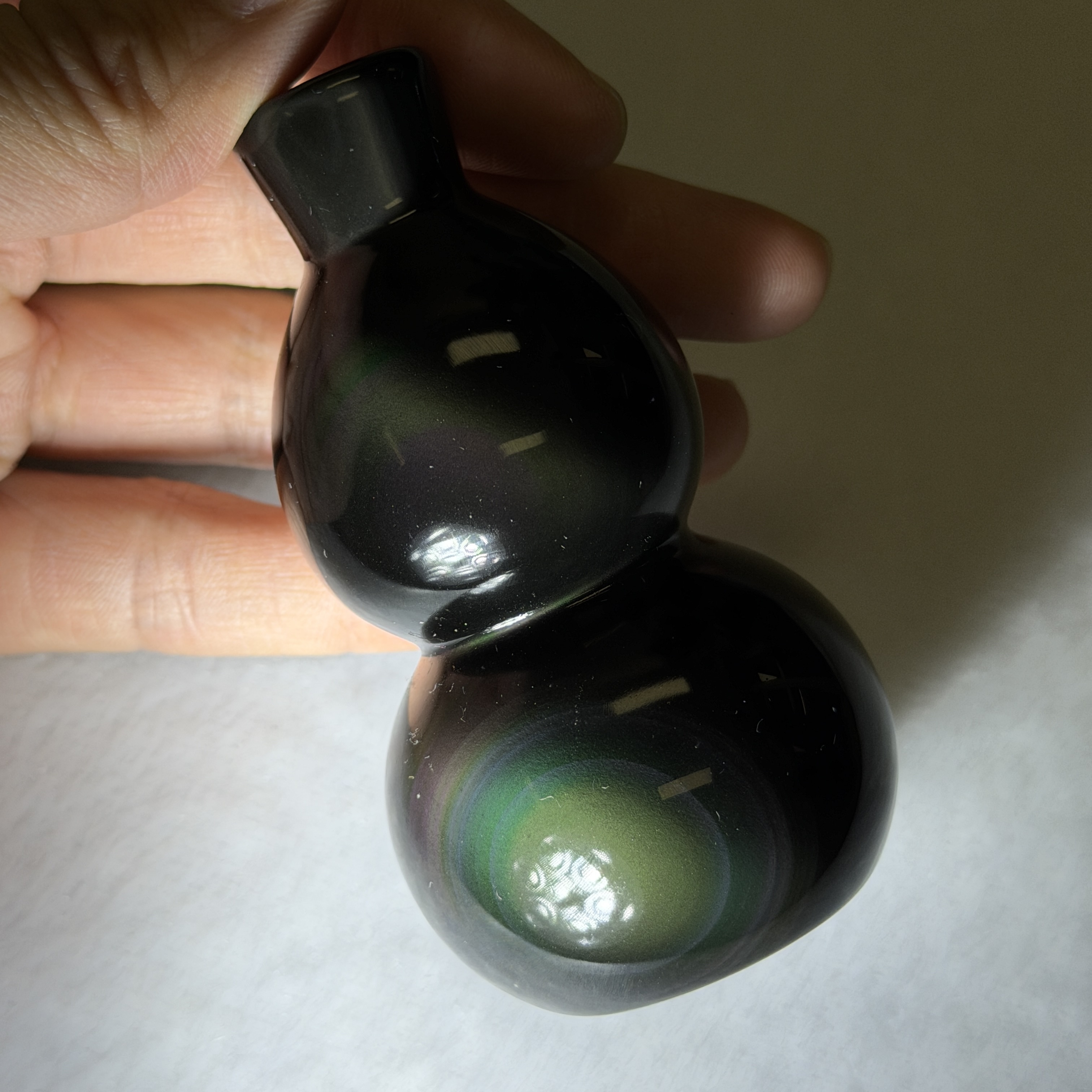 黑曜石葫蘆 8.3cm RBB1756