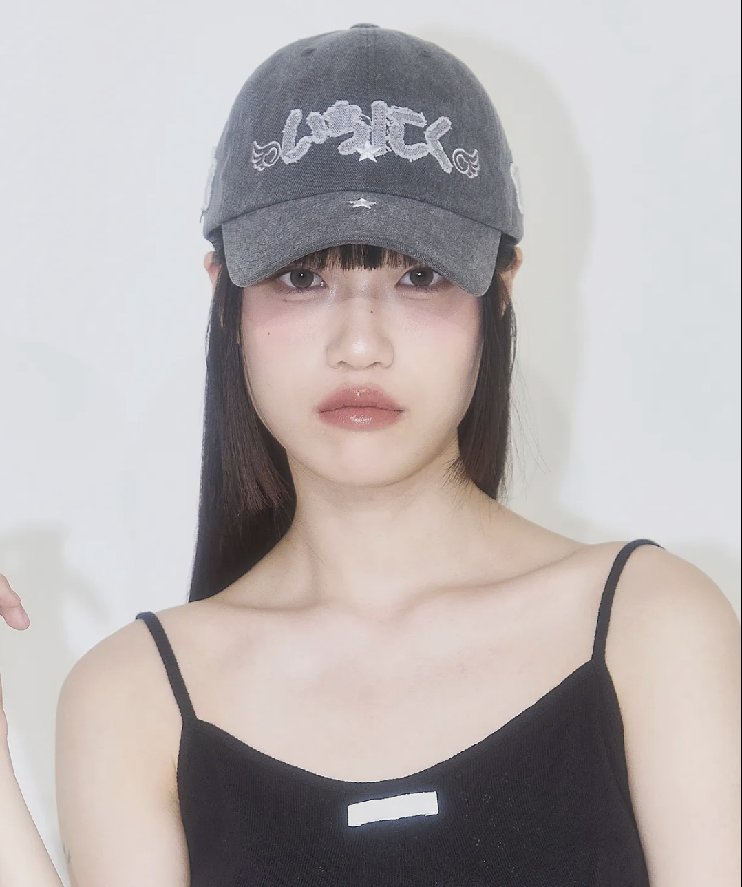 ILLIGO 天使棒球帽 炭灰色