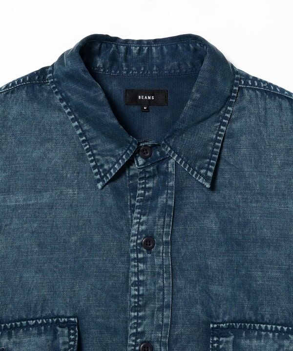 Beams Fade Work Shirt