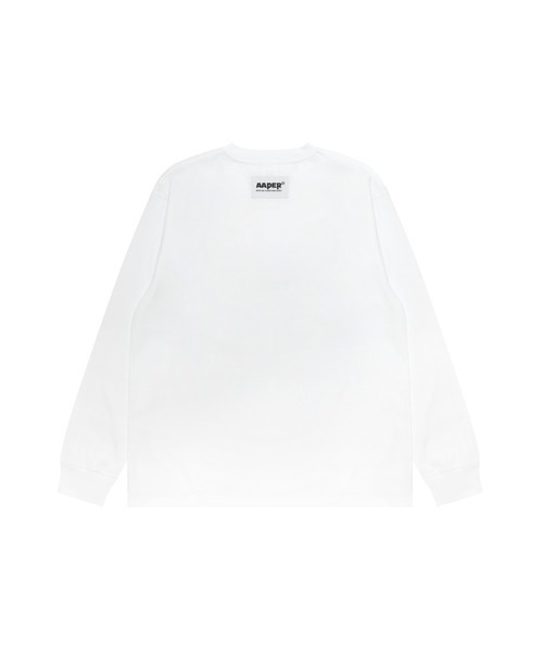 【AAPE】0130發售新品 AAPER "ALFA & PLANET" LONG SLEEVE TEE