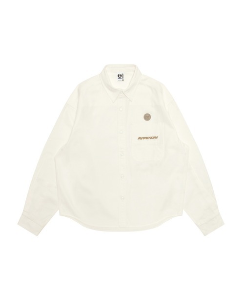 【AAPE】0130發售新品 AAPE NOW LONG SLEEVE SHIRT