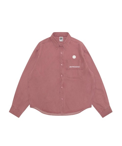【AAPE】0130發售新品 AAPE NOW LONG SLEEVE SHIRT