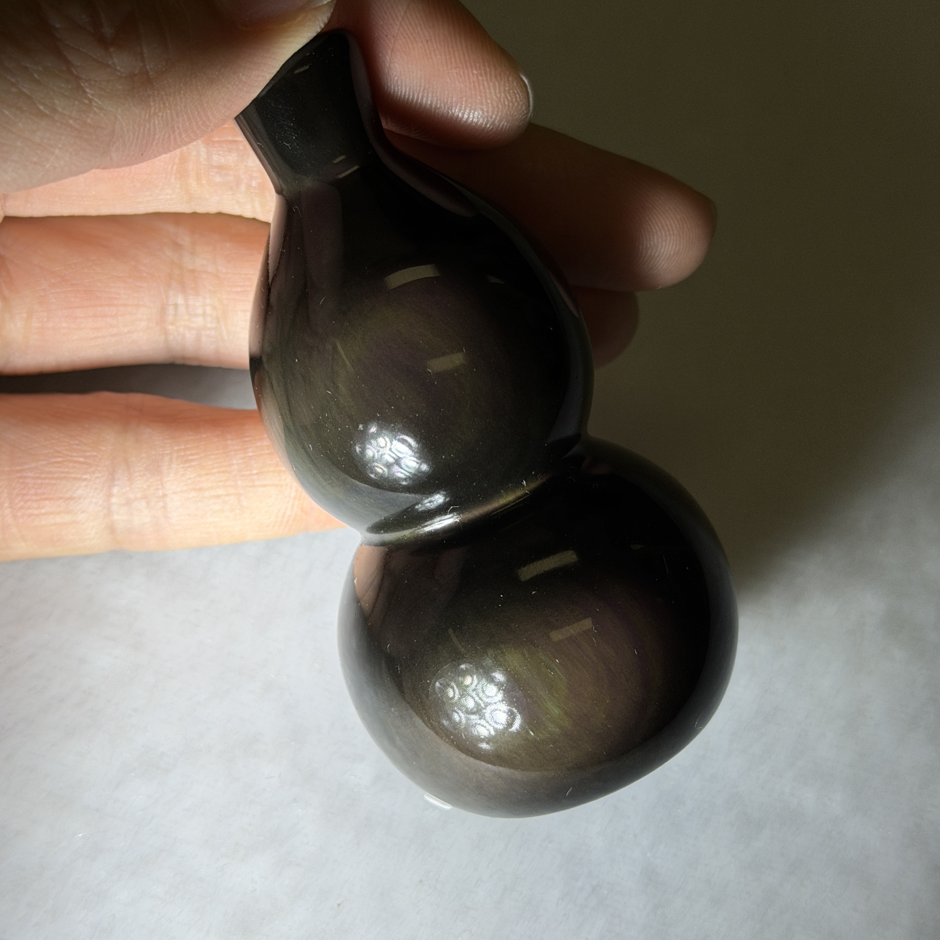 黑曜石葫蘆 7.7cm RBB1755