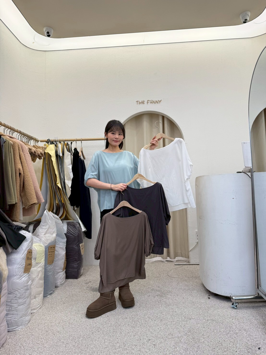 FP5423 天絲花苞蝙蝠袖上衣 *特價* (優惠碼同充值購物金不適用)