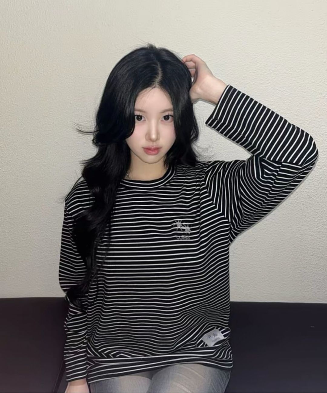 COIRIS CLAY 條紋 寬版 長袖 上衣 男女 C-P00000DC