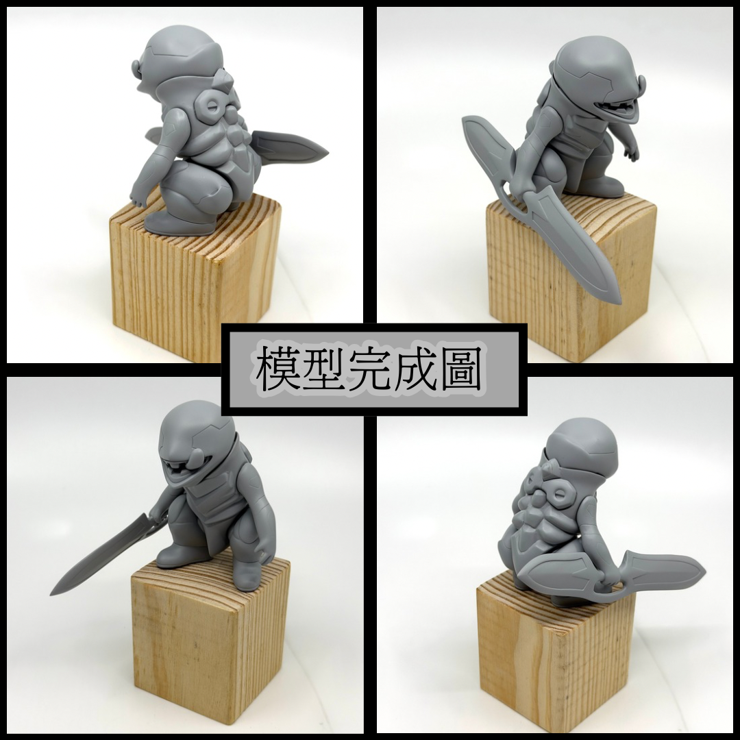 預訂 Q版Eva量產型3D打印模型