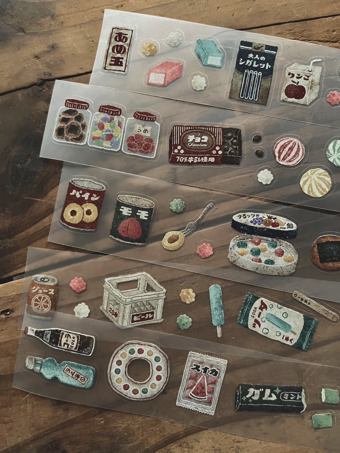 微瘋畫室．柑仔店 3.5cm割型霧面PET膠帶 <整捲/分裝>