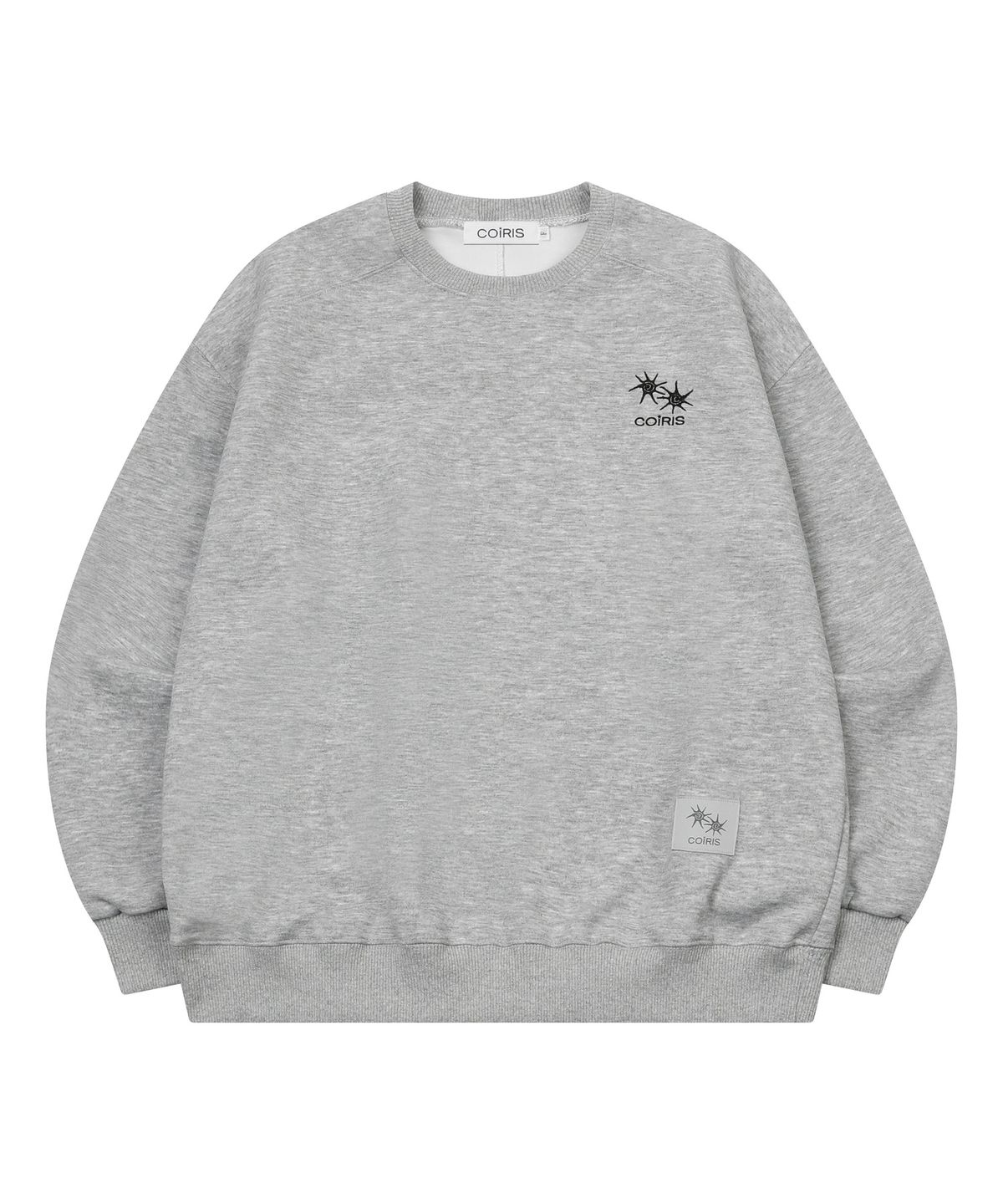 COIRIS 簡約 小Logo  圓領 大學T 長袖 C-P00000CT