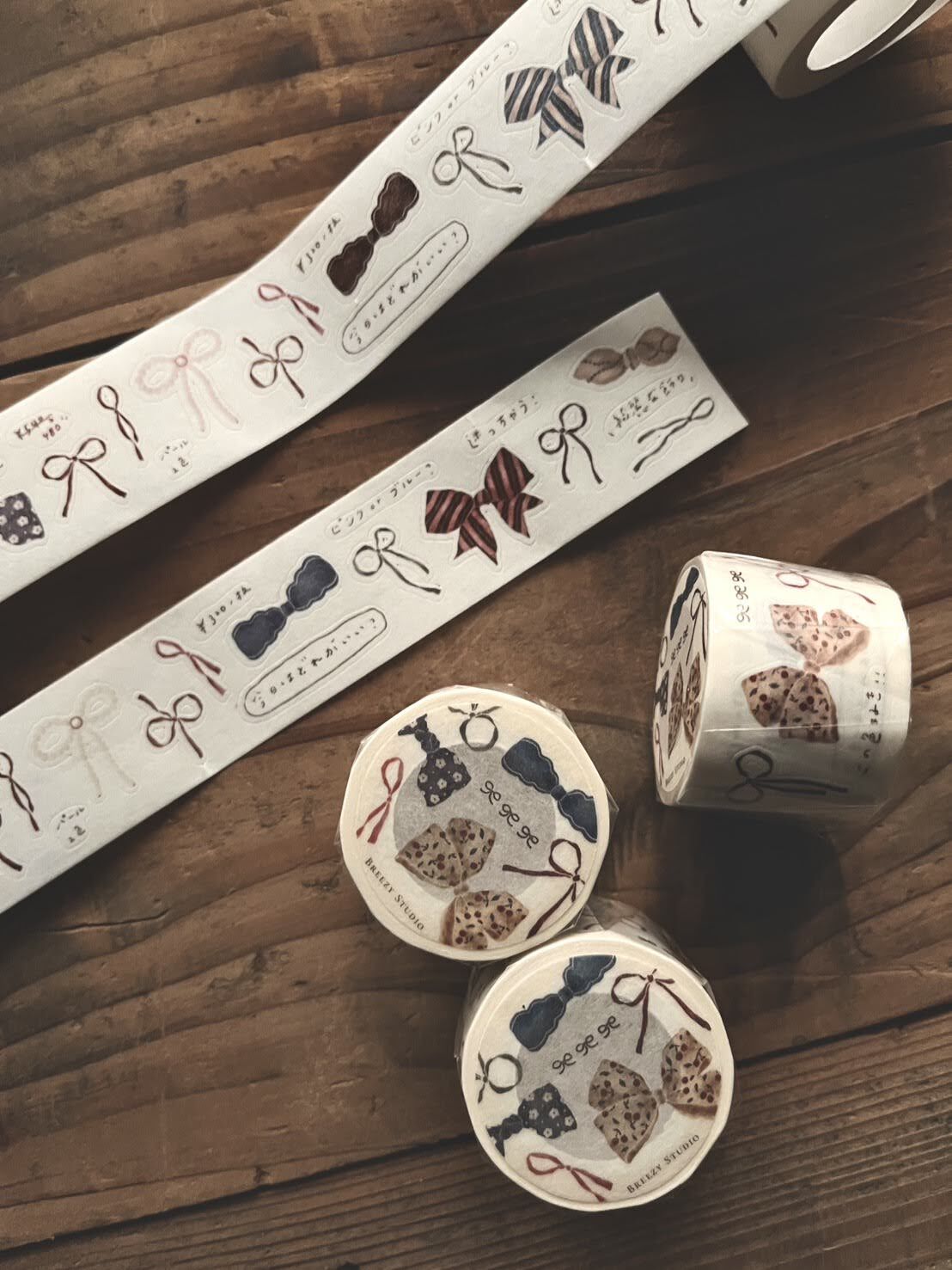 微瘋畫室．蝴蝶結 3cm割型和紙膠帶 <整捲/分裝>