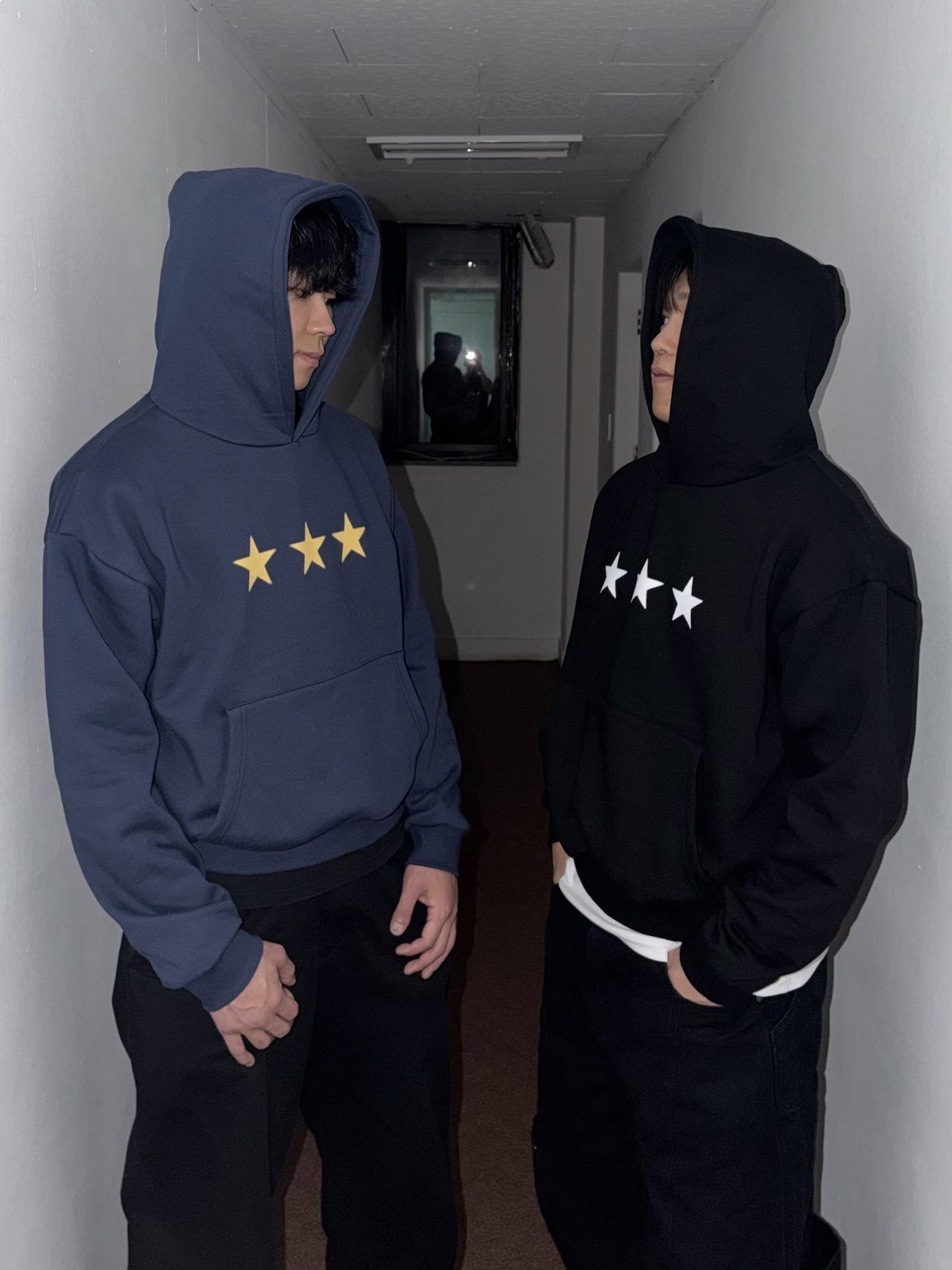 星星圖案連帽衛衣 HEYDAY-016T