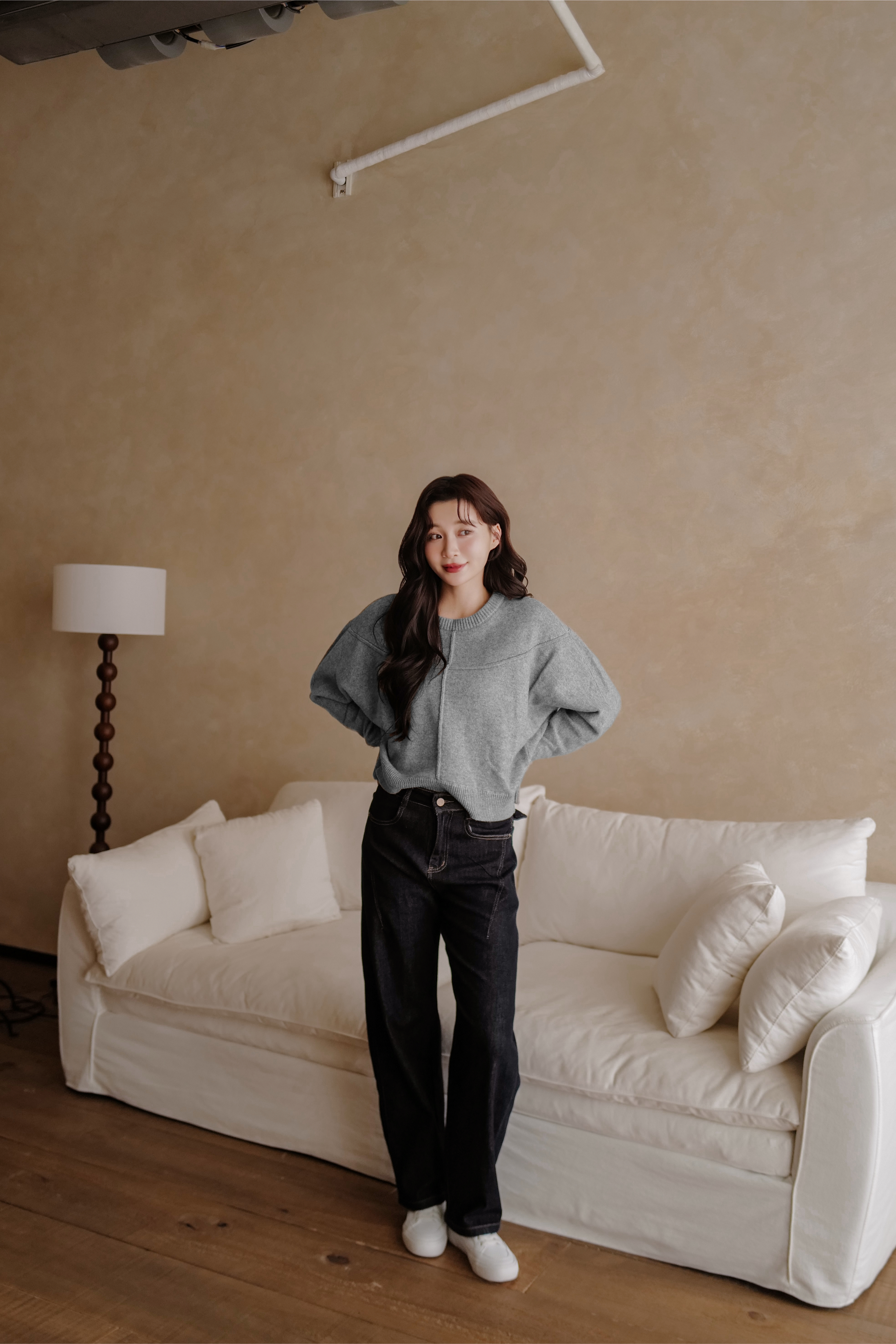 丹寧新版彎刀褲