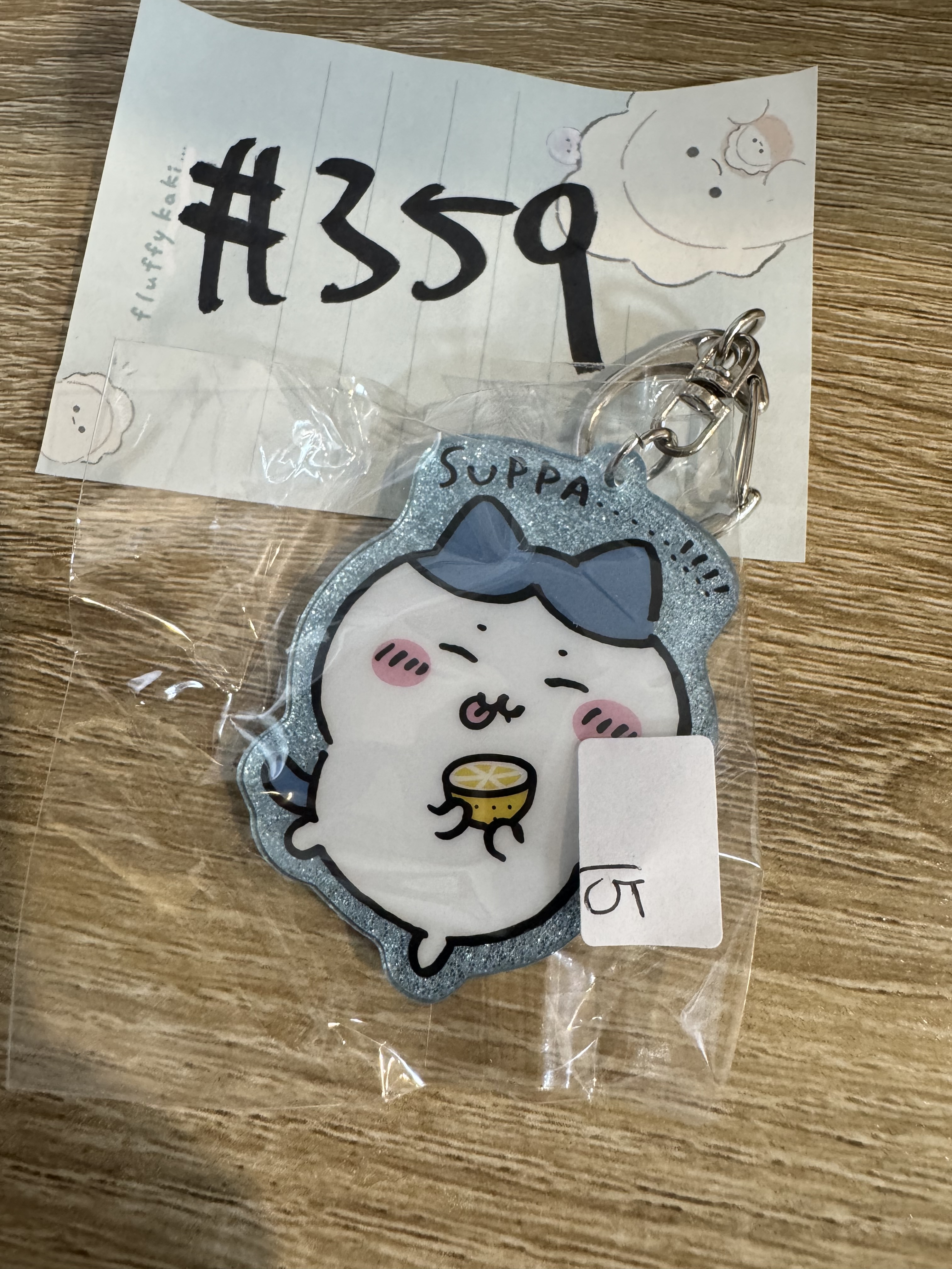 CHIIKAWA 八字貓 掛件#359