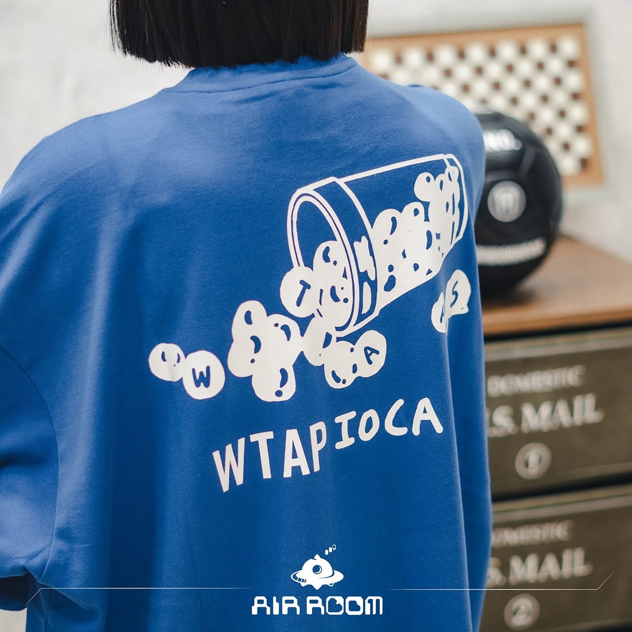 2024AW WTAPS IOCA LS COTTON HWANG YUSUN NEWJEANS HWANG YUSUN 設計師款 珍珠奶茶 長T 現貨