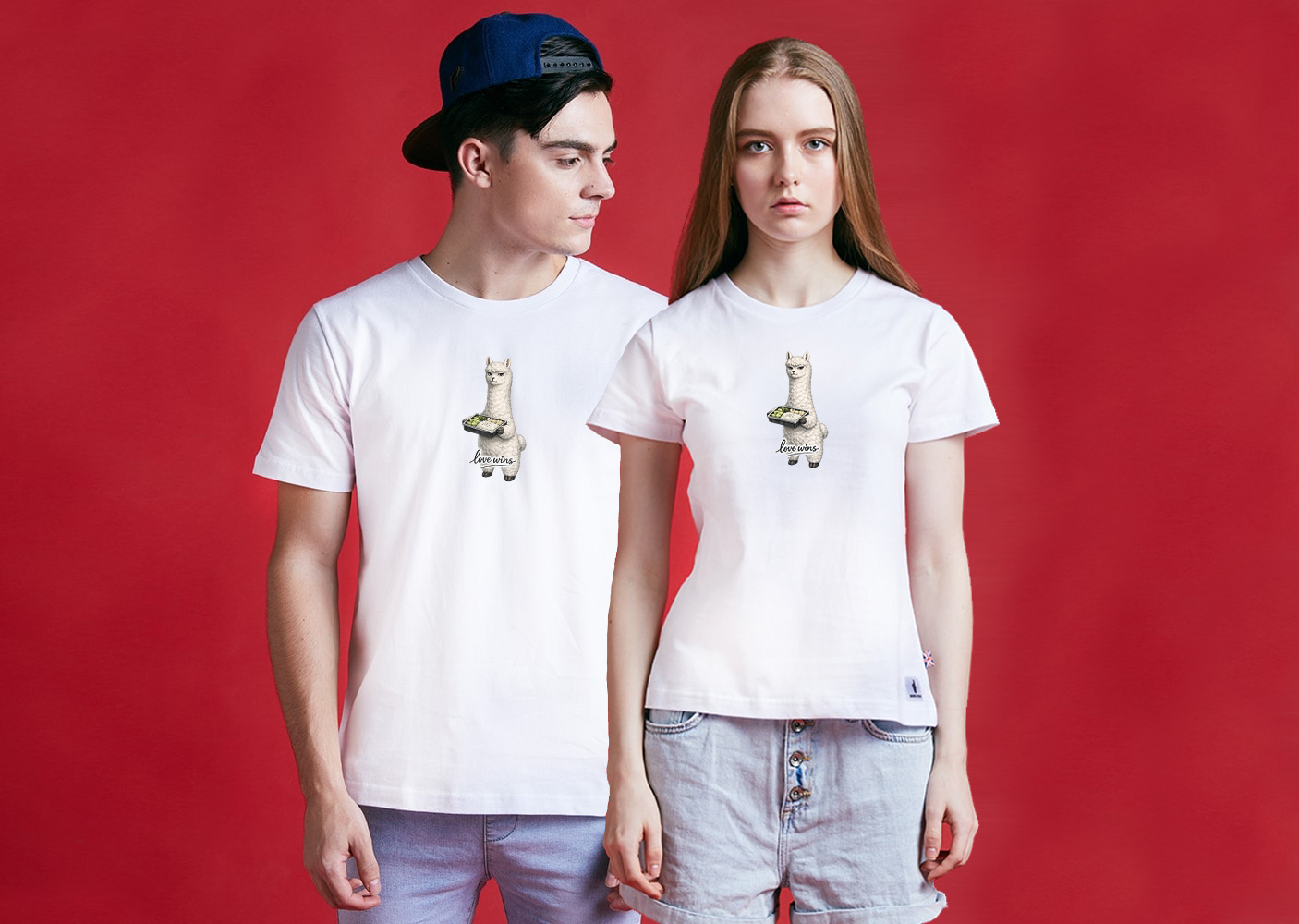 糧心慈善 公益送暖  女版短T