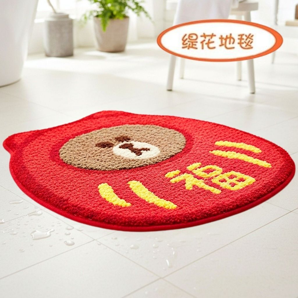 LINE FRIENDS |緹花地毯 地墊 (新年版)