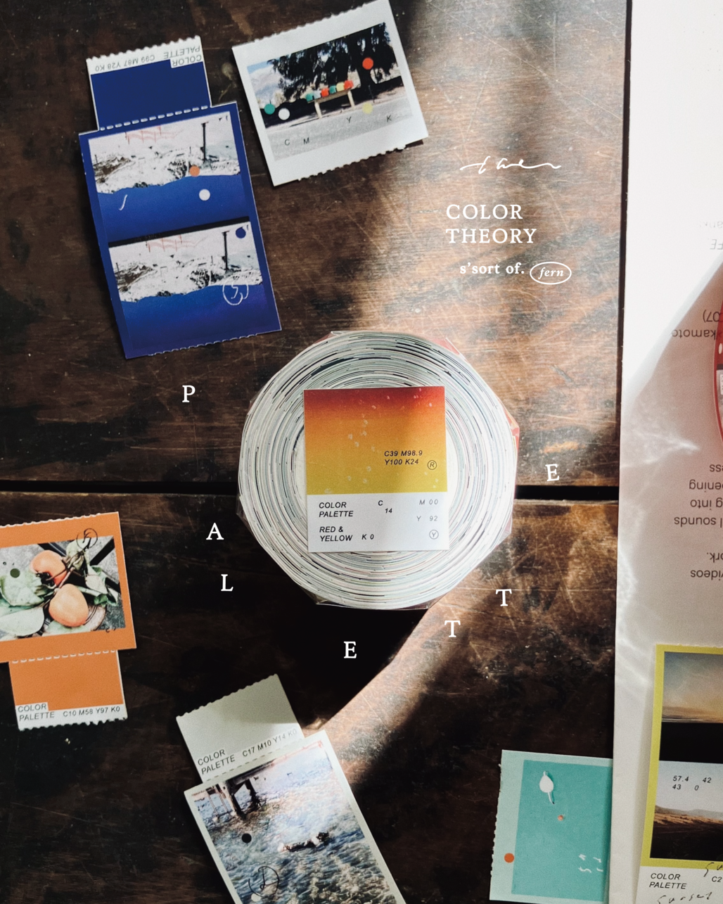 羊君．色彩學 3.5cm造型撕線模造紙膠帶 <整捲/分裝>