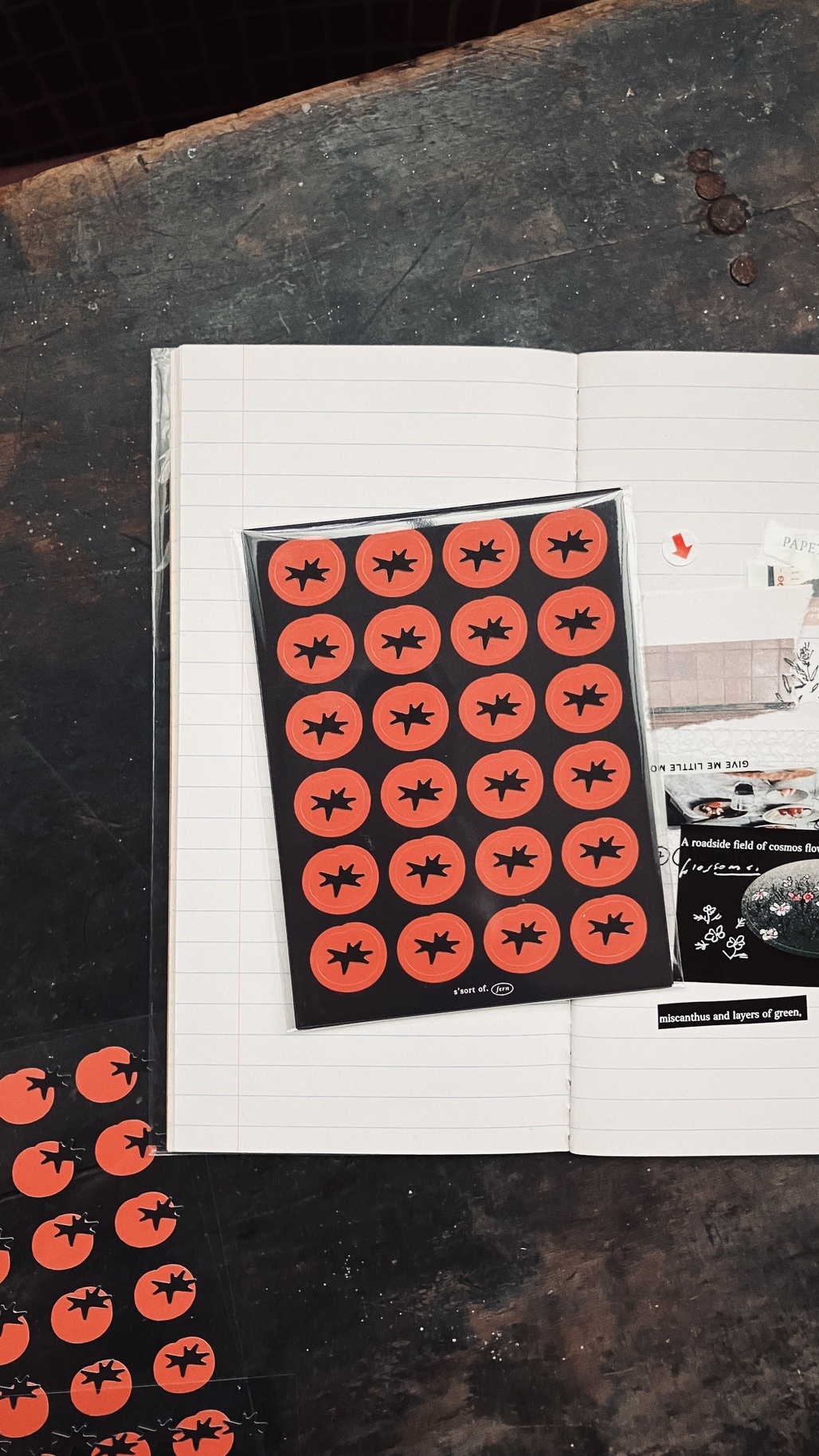 羊君．Tomato Tomato 番茄素材貼紙包