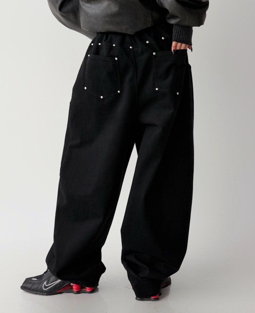 淨色鬆身褲 LEAD-014P