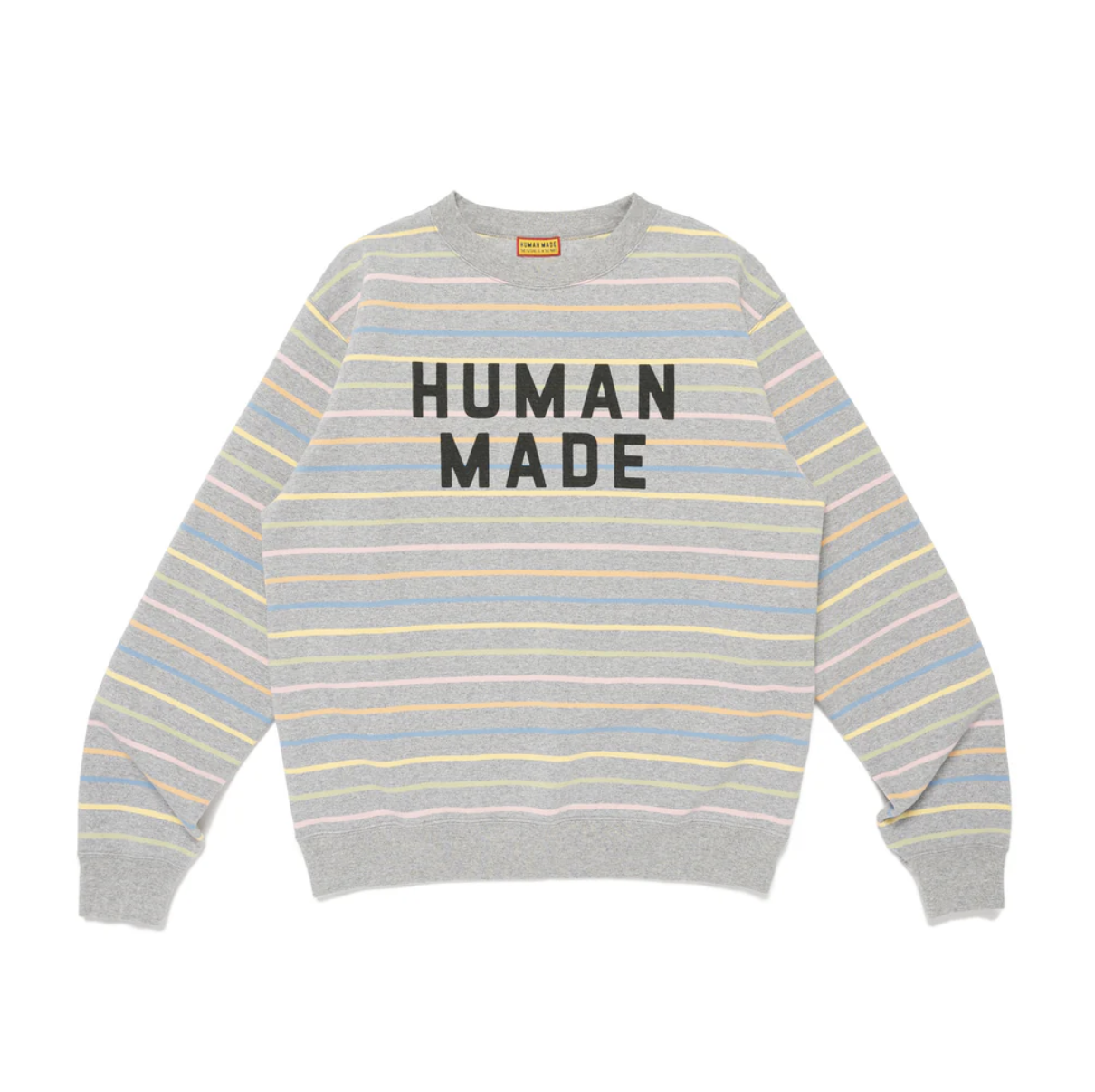 【HUMAN MADE】0131發售  MULTI STRIPED SWEATSHIRT