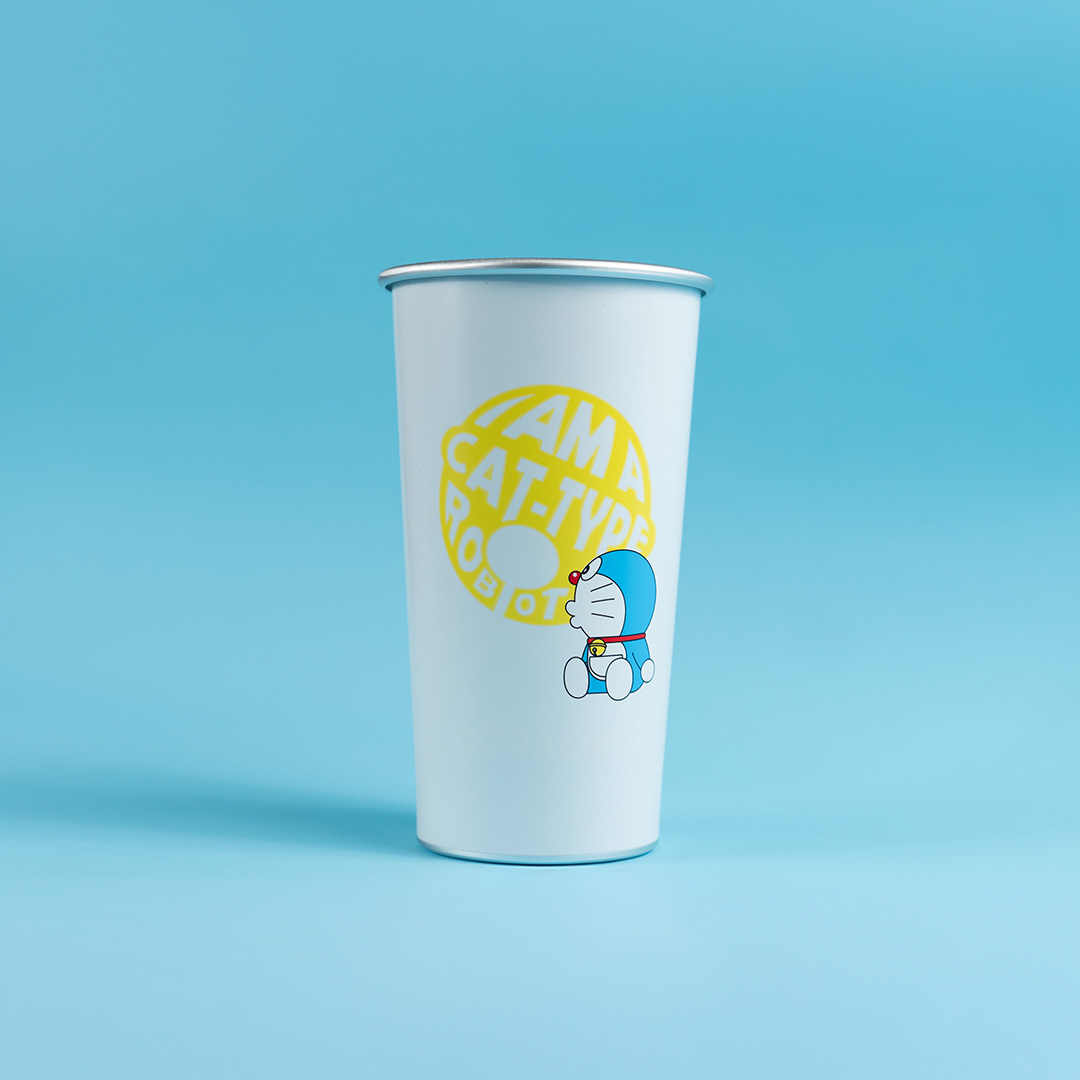 多啦A夢 變色杯 (Typography系列)