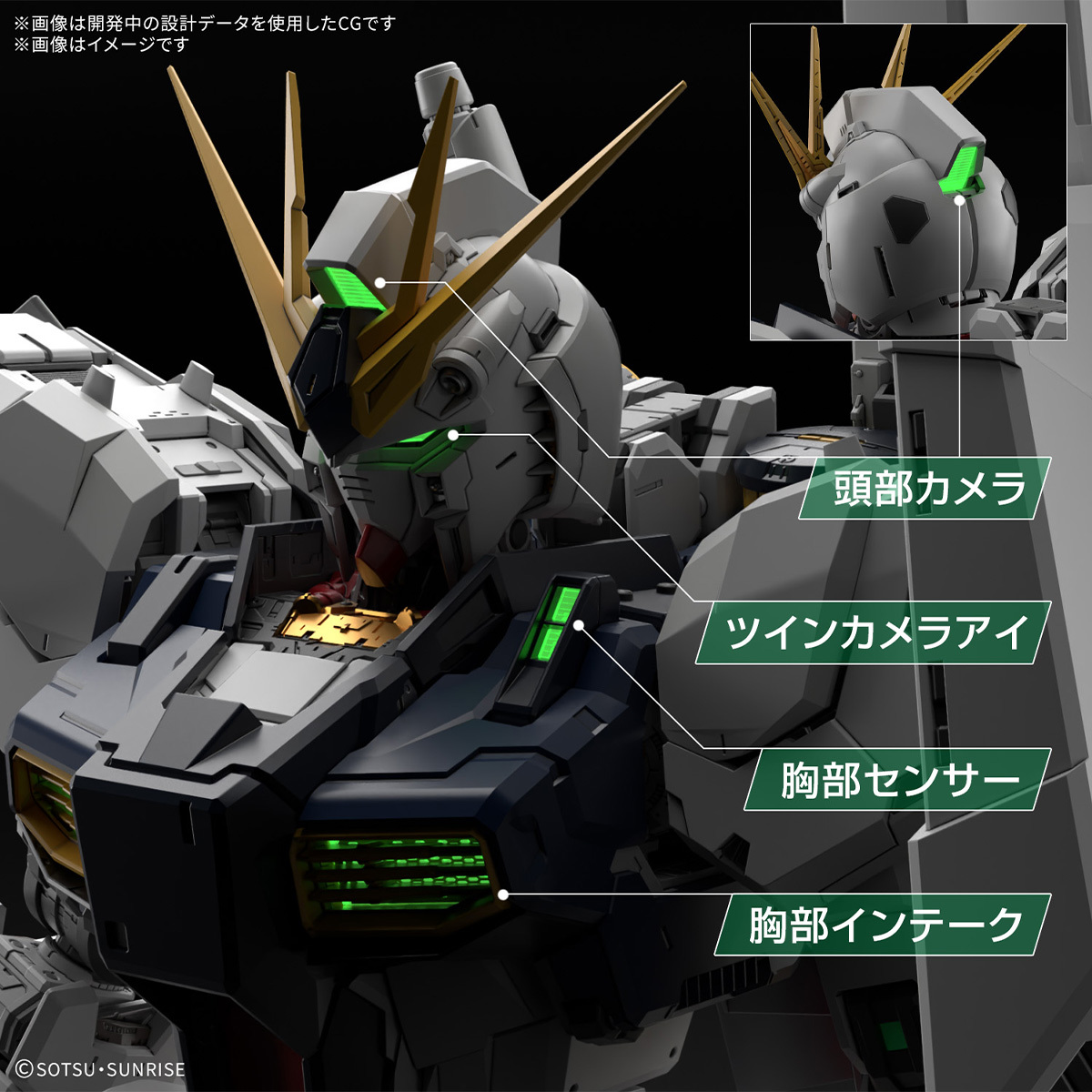 PG UNLEASHED 1/60 LED UNIT FOR NU GUNDAM