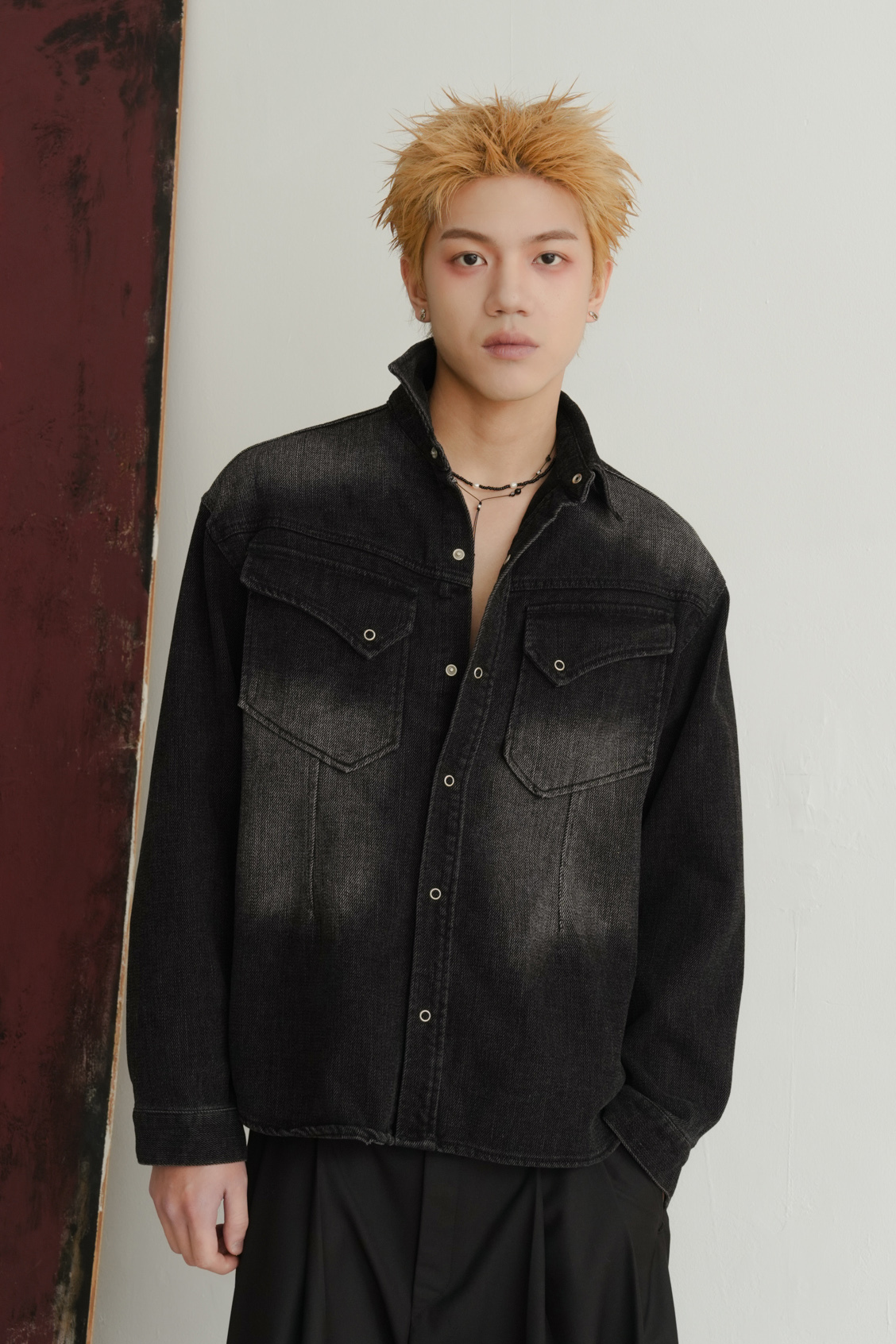 Soft Warm Set-Western Shirt #襯衫