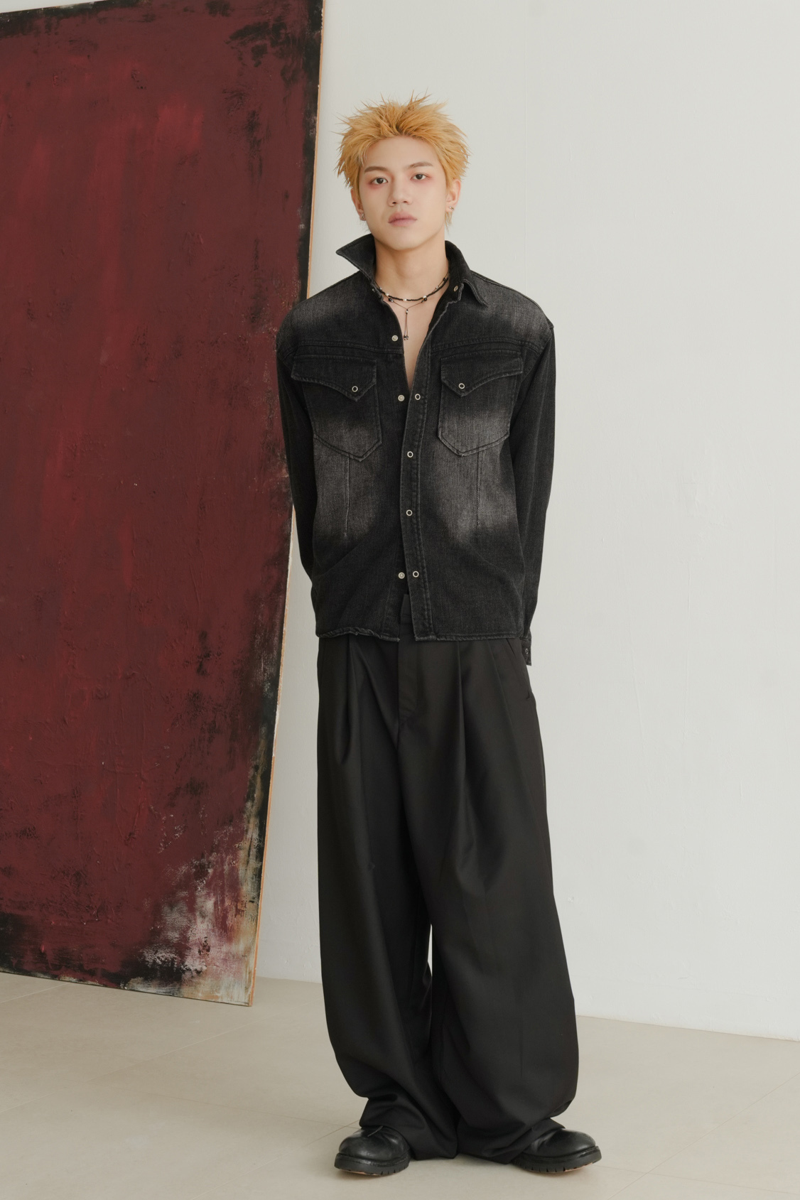 Soft Warm Set-Western Shirt #襯衫