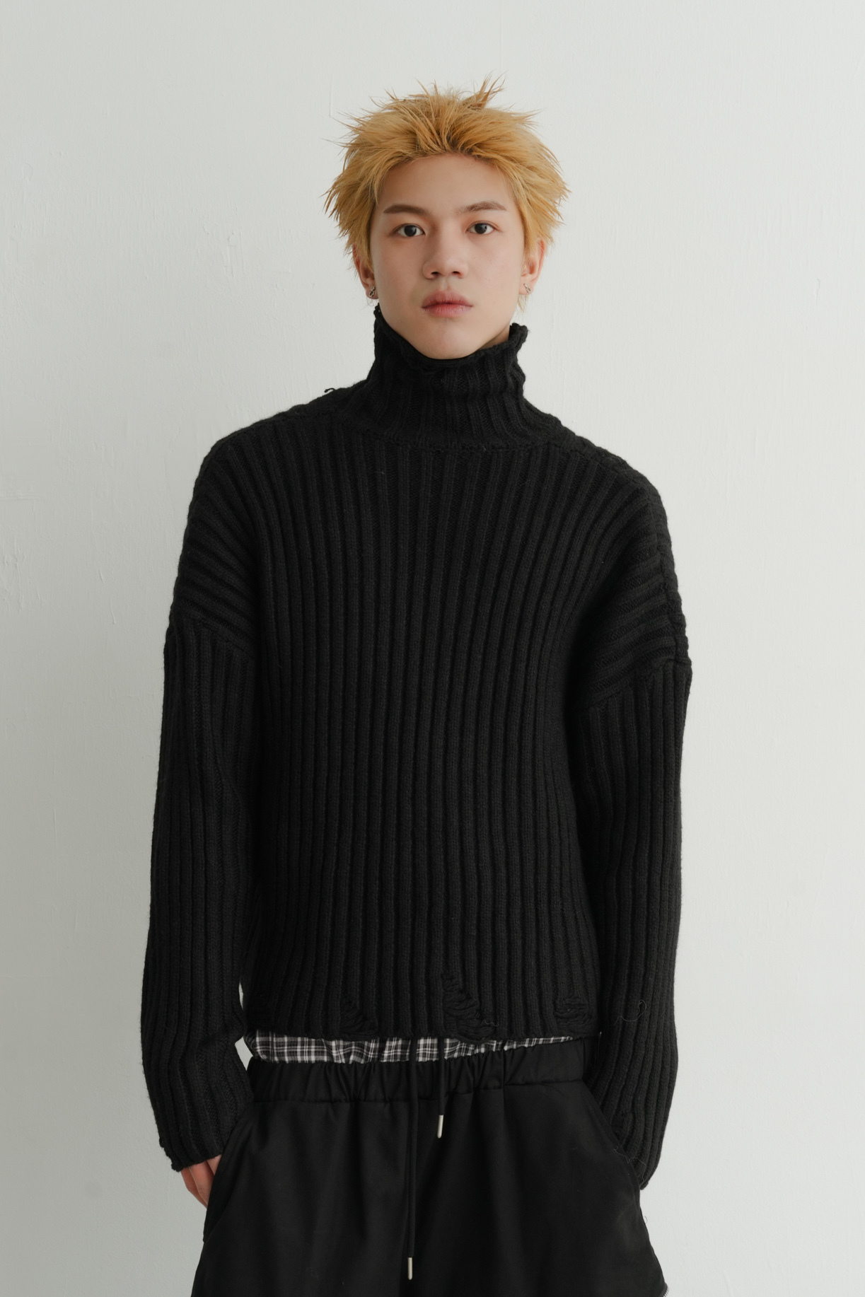 Vintage Wool Turtleneck Knit #毛衣