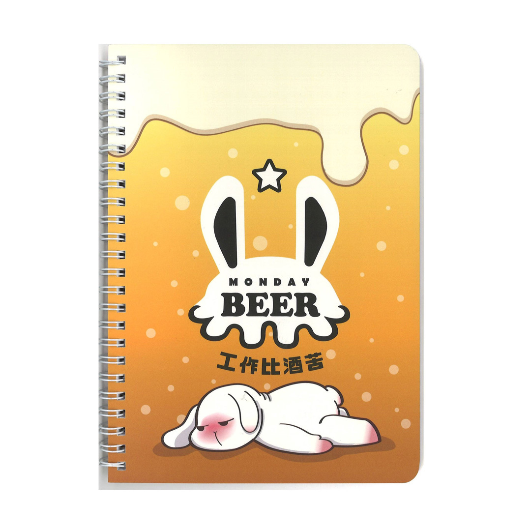 MONDAY BRUCE 筆記簿 (工作比酒苦)