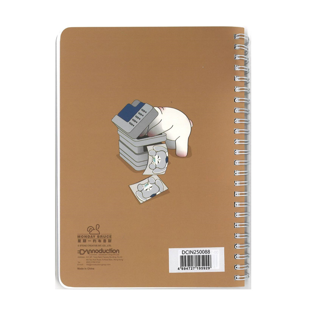 MONDAY BRUCE 筆記簿 (扮工報告)