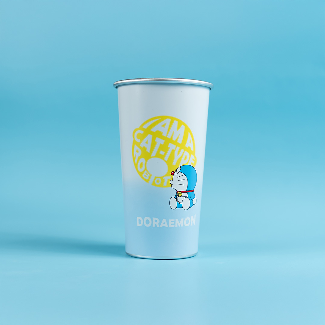 Doraemon COLOR CHANGING MUG  (Typography Series)
