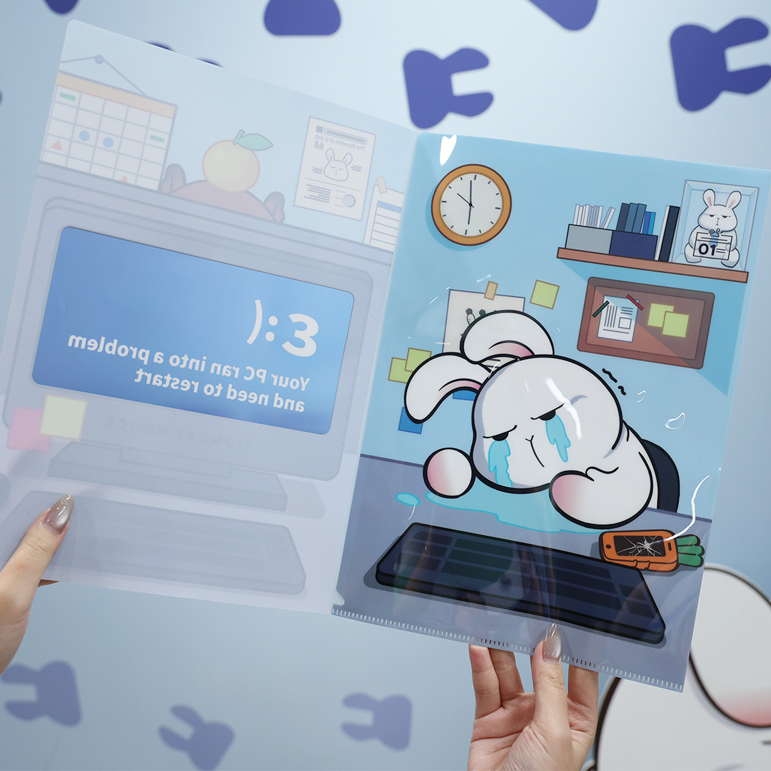 MONDAY BRUCE A4文件夾 (辦公室版)